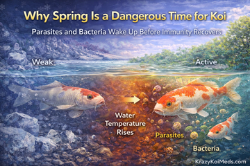 Coming Out of Winter: Why Proactive Koi Pond Treatment Matters