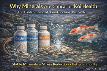 Why Minerals Are Critical for Koi Health & Pond Stability