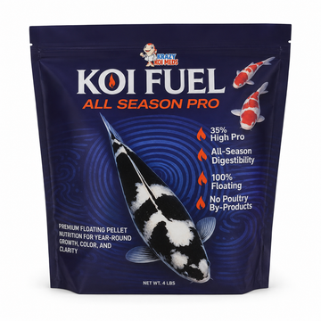 Koi Fuel All Season Pro – 4 lb Premium Koi Food 5mm (KF)