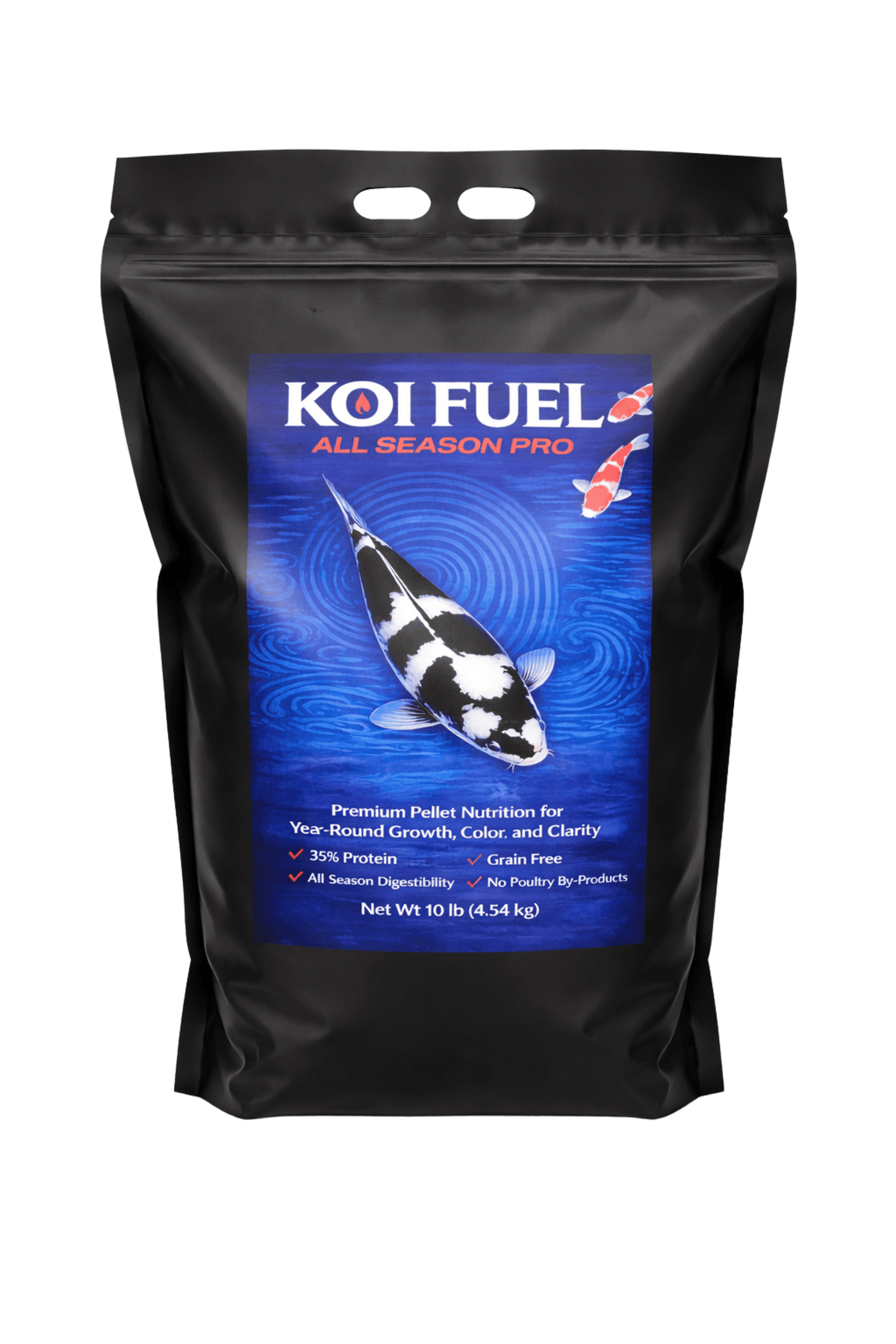 Koi Fuel- All season Pro - 10Lb - Premium Koi Food (KF)