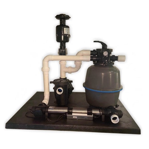 PondKeeper 1500 water garden system for medium pond filtration system with energy-efficient pumps and UV filtration.