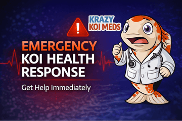 Koi Emergency Health Consultation - 60 Minutes Consultation with 30 year Koi Expert providing urgent care.